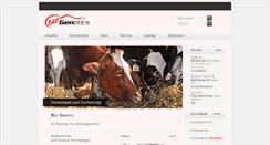 Desktop Screenshot of bestgenetics.at